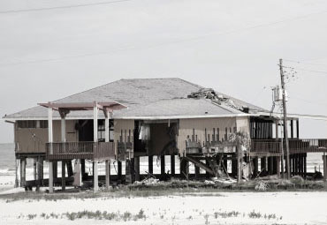 Wind damage - spray foam can help prevent uplift to Helena roofs